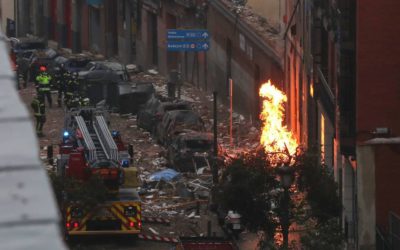 Explosión en un edificio del centro de Madrid | 4 victimas mortales